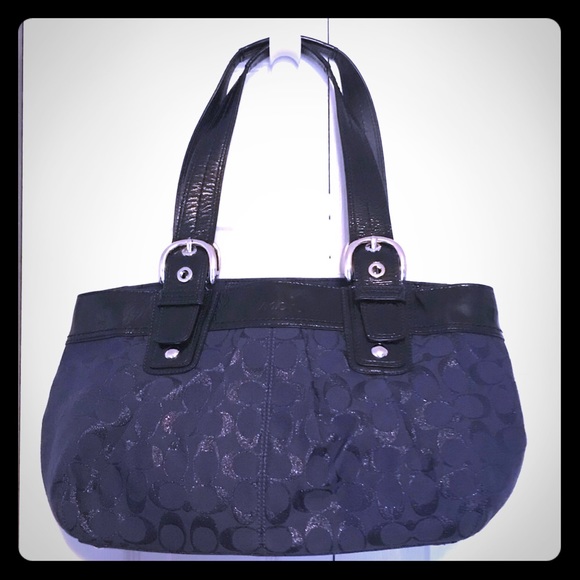 Coach Handbags - Sparkling blue Coach bag